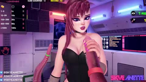 SkyeAnette online show from 03.01.25
