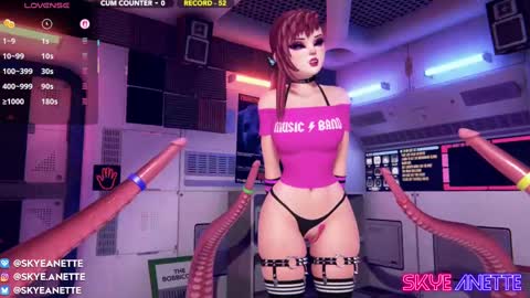 SkyeAnette online show from 03.08.25