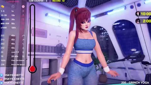 SkyeAnette online show from 09.14.25