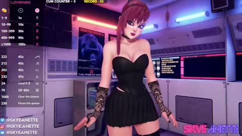 SkyeAnette online show from 09.29.25