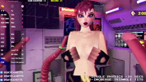 SkyeAnette online show from 10.12.25