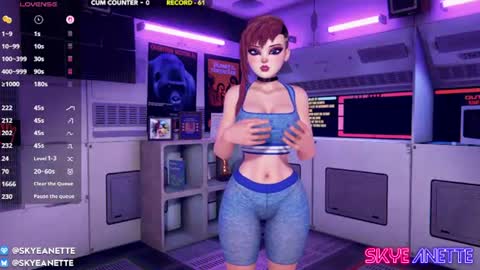 Snapshot of skyeanette chatting on 07.17.26 SkyeAnette online show from 07.17.26