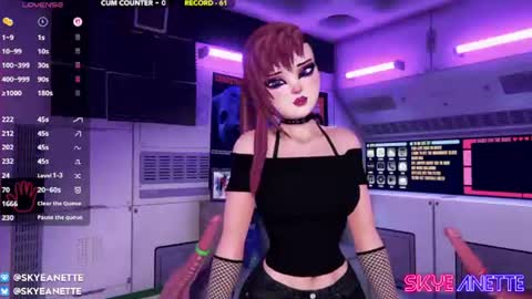 Snapshot of skyeanette chatting on 07.24.26 SkyeAnette online show from 07.24.26