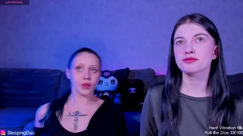 Snapshot of sleepingduo chatting on 05.30.26 Hi We are Iva and Angela Nice to meet u 3 online show from 05.30.26