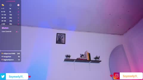 Snapshot of soymerly11_ chatting on 12.24.24 Independent Model Merly online show from 12.24.24