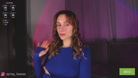 Snapshot of spring_forestx chatting on 10.20.25 Lilly  online Monday - Friday ask time in pm online show from 10.20.25