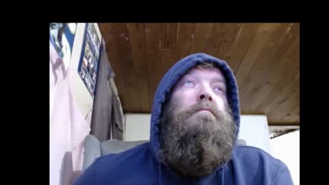 Snapshot of squegly chatting on 02.21.25 Bryan online show from 02.21.25