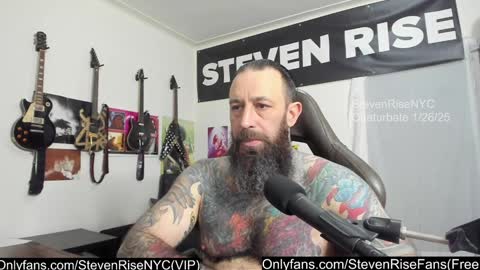 StevenRiseNYC online show from 01.26.25