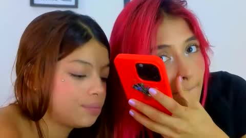 Snapshot of stormy_17 chatting on 02.16.25 STORMY red hair MARA brown hair.  -------dont forget to follow us online show from 02.16.25