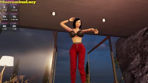 Snapshot of succubuslucy chatting on 02.13.25 Succubuslucy online show from 02.13.25