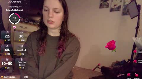 Snapshot of sufferbunny chatting on 02.15.25 Nikki Sabel online show from 02.15.25