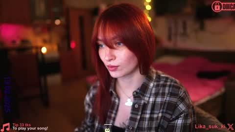 Lika ginger  Jessy blond   online show from 02.13.25