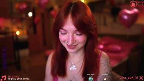 Lika ginger  Jessy blond   online show from 02.14.25