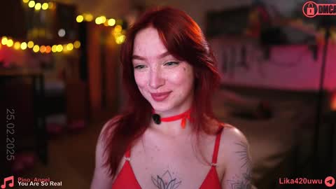 Lika ginger  Jessy blond   online show from 02.25.25