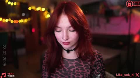 Lika ginger  Jessy blond   online show from 02.28.25