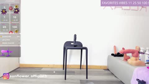 Snapshot of sunflower_28 chatting on 01.30.25 Liss online show from 01.30.25