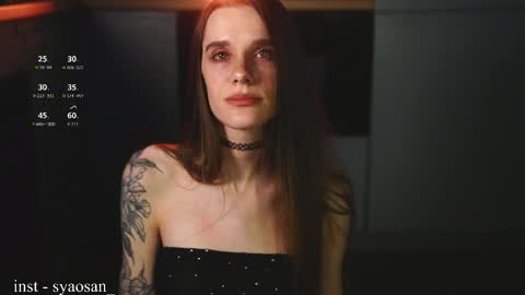 Snapshot of syaosan_ chatting on 03.08.26 syaosan_ online show from 03.08.26