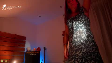 Snapshot of sympathy_for_the_devil chatting on 10.25.25 Lily online show from 10.25.25