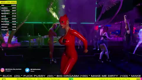  MISTRESS LISA  FIRST 3DXCHAT CAMGIRL   3dxchat anime gaming mistress domina online show from 01.06.25