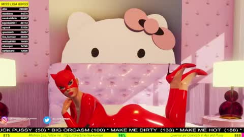  MISTRESS LISA  FIRST 3DXCHAT CAMGIRL   3dxchat anime gaming mistress domina online show from 01.07.25