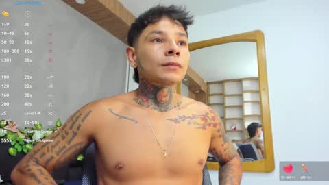 Snapshot of tattokoi chatting on 01.18.25 tattokoi online show from 01.18.25