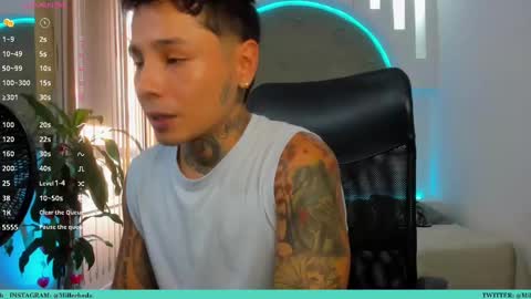 Snapshot of tattokoi chatting on 02.16.25 tattokoi online show from 02.16.25