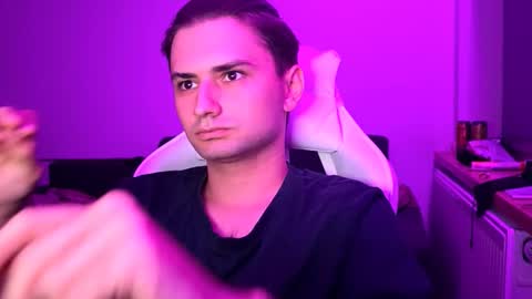 Snapshot of teasenova chatting on 10.15.25 Vlad online show from 10.15.25