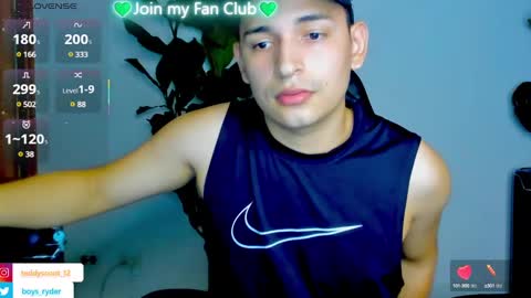  Follow me on Twitter boys ryder and instagram teddyscoot 12  online show from 02.01.25