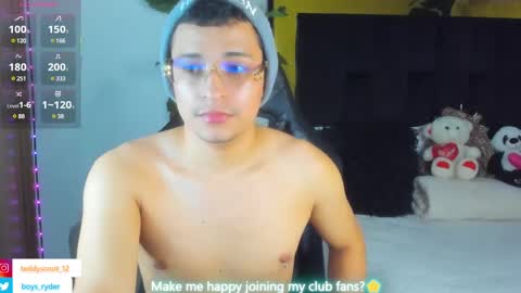  Follow me on Twitter boys ryder and instagram teddyscoot 12  online show from 02.22.25