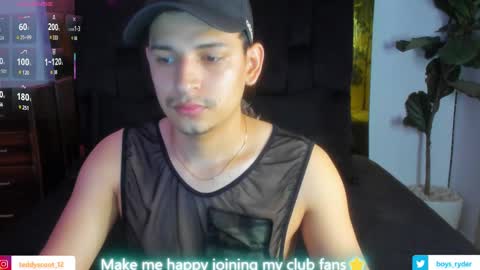  Follow me on Twitter boys ryder and instagram teddyscoot 12  online show from 02.25.25
