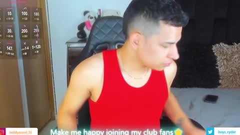 Follow me on Twitter boys ryder and instagram teddyscoot 12  online show from 03.07.25
