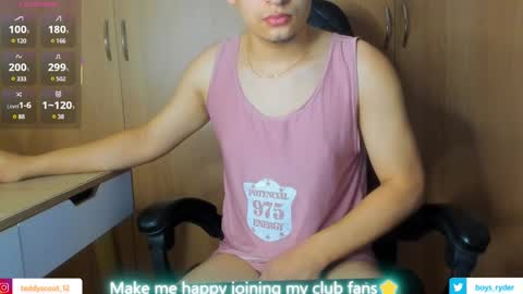  Follow me on Twitter boys ryder and instagram teddyscoot 12  online show from 03.10.25