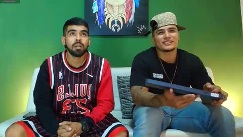 Snapshot of the_golden_boys chatting on 10.10.25 SCOTT  THEO  KAMERON  GENDERSON online show from 10.10.25