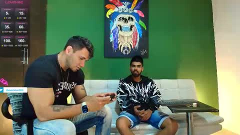 Snapshot of the_golden_boys chatting on 10.15.25 SCOTT  THEO  KAMERON  GENDERSON online show from 10.15.25