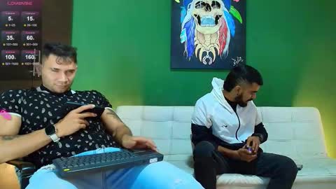 Snapshot of the_golden_boys chatting on 10.22.25 SCOTT  THEO  KAMERON  GENDERSON online show from 10.22.25