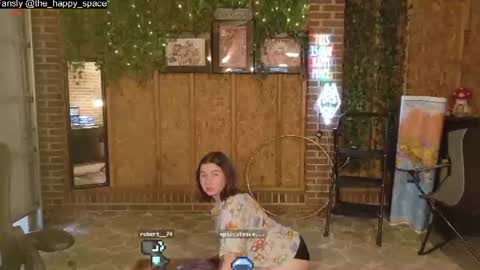 Snapshot of the_happy_space chatting on 07.23.26 MATERNITY LEAVE online show from 07.23.26