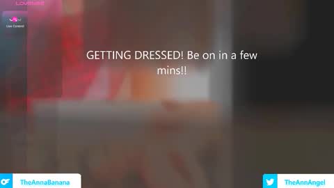 Snapshot of theannabanana chatting on 10.23.25 Anna Banana AKA Ann Angel online show from 10.23.25