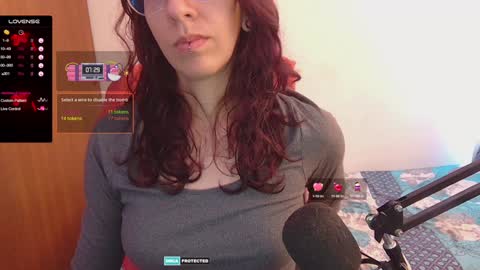 Snapshot of thecherry_paulette chatting on 02.06.25 Paulette online show from 02.06.25