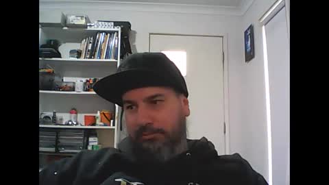 Snapshot of theozbeardguy chatting on 10.01.25 aussiebeard online show from 10.01.25