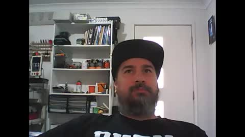 Snapshot of theozbeardguy chatting on 10.22.25 aussiebeard online show from 10.22.25
