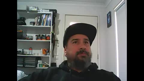 Snapshot of theozbeardguy chatting on 10.24.25 aussiebeard online show from 10.24.25