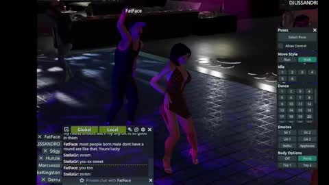 Snapshot of thestellasissy chatting on 02.17.26 Stella online show from 02.17.26