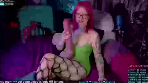 Snapshot of thewolfmaam chatting on 09.10.25 Ana Adrenal online show from 09.10.25