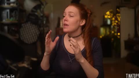 Snapshot of tinatopp chatting on 10.23.25 Tina -  online show from 10.23.25