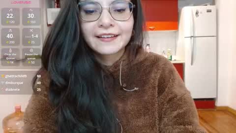 Snapshot of tiny_caroline chatting on 12.13.24 Tiny Caroline online show from 12.13.24