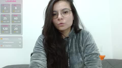 Snapshot of tiny_caroline chatting on 02.12.25 Tiny Caroline online show from 02.12.25