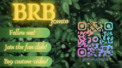 trickykitsune online show from 11.14.25