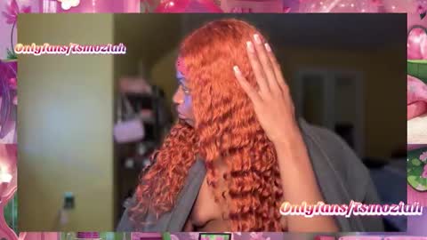 Snapshot of tsmoziah chatting on 10.25.25 tsmoziah online show from 10.25.25