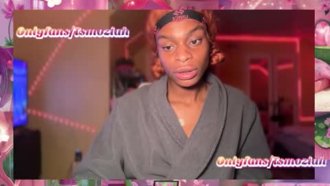 Snapshot of tsmoziah chatting on 10.27.25 tsmoziah online show from 10.27.25