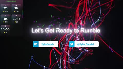 Tyler Sands online show from 11.11.25